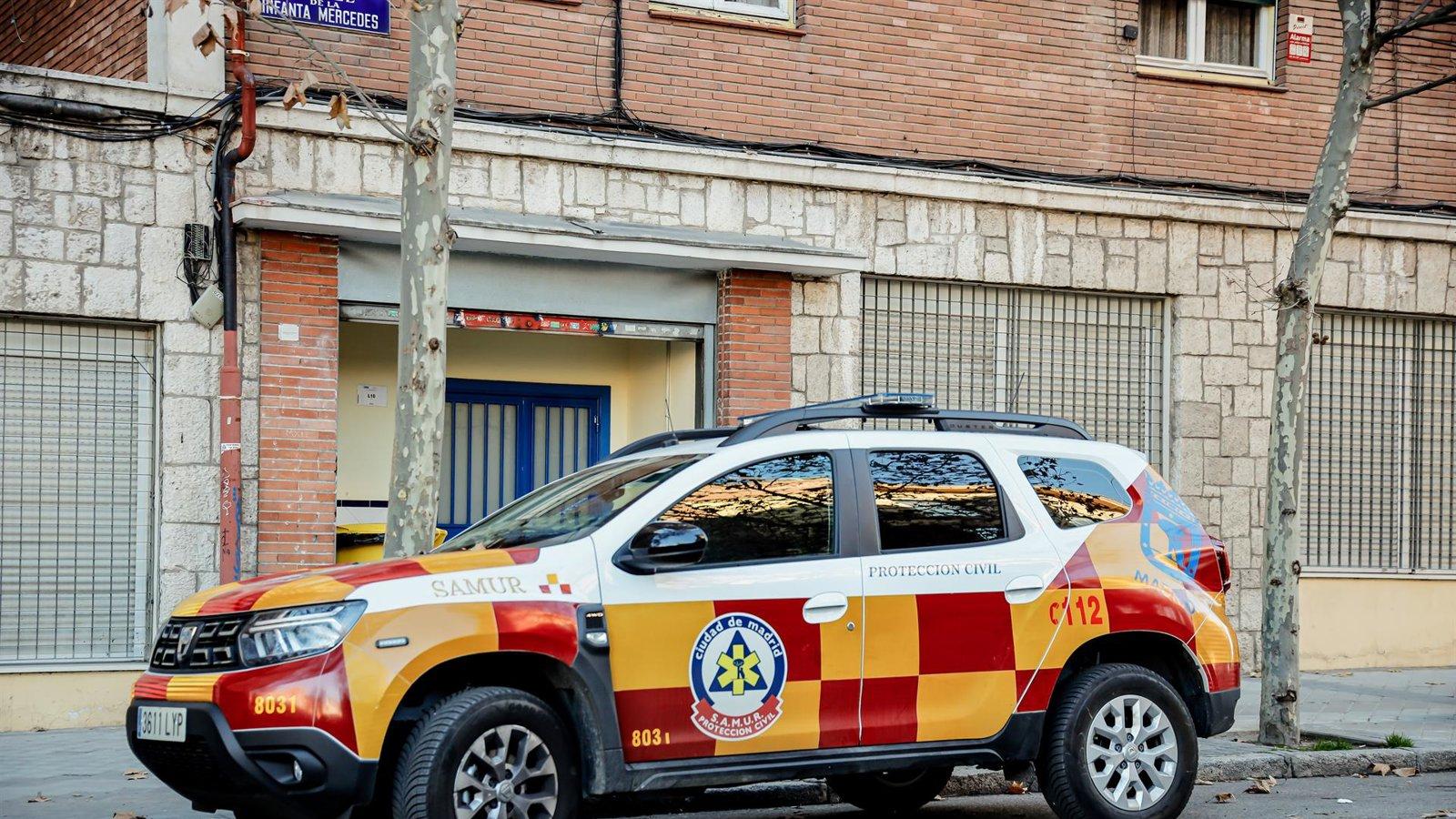 Dos hombres sufren quemaduras por deflagración de soplete en Vallecas Dos hombres sufren quemaduras por deflagración de soplete en Vallecas