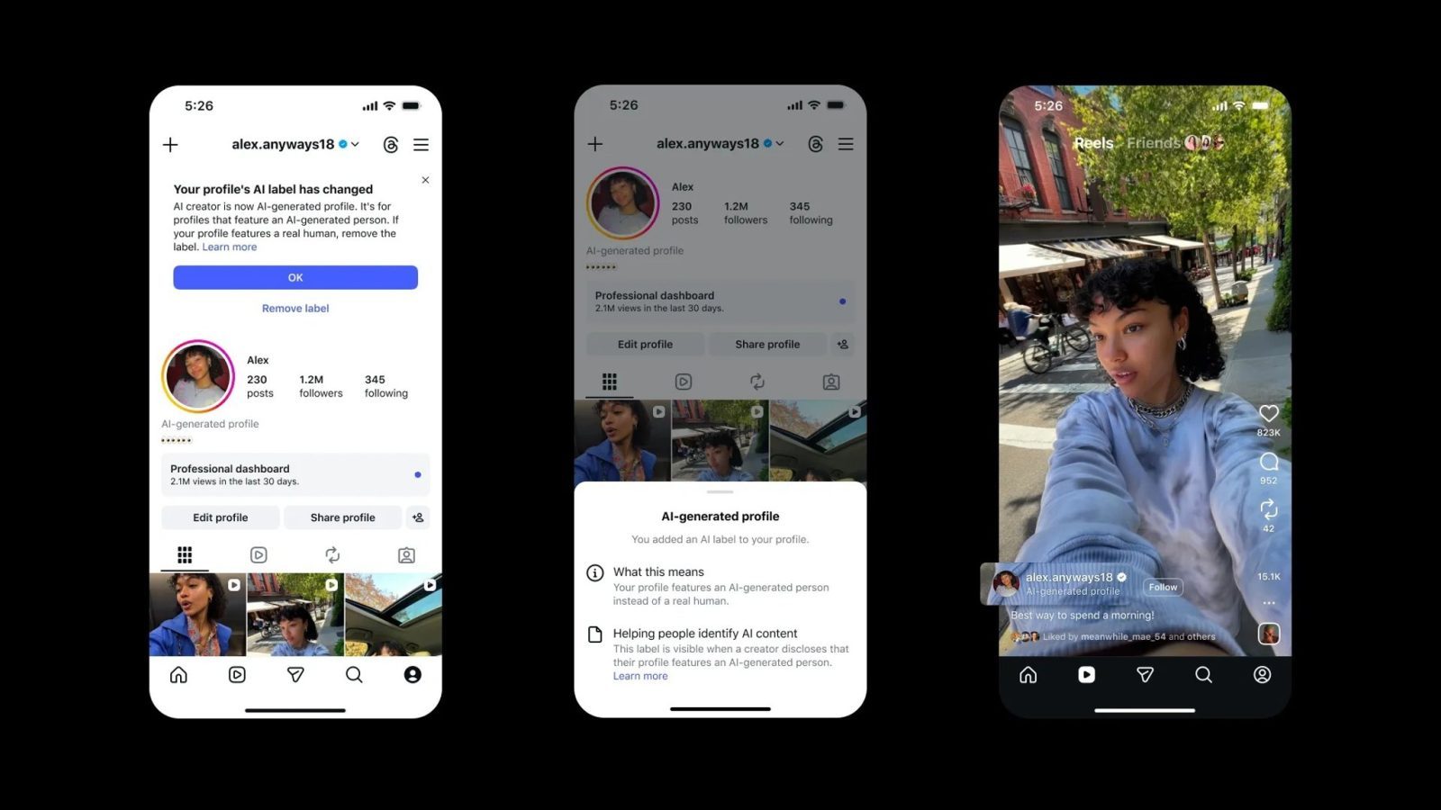Instagram penalizará los perfiles de IA sin identificar