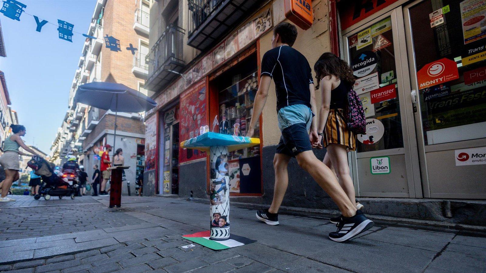 Lavapiés celebra la 9ª edición de Bolardo Voy, Bolardo Vengo