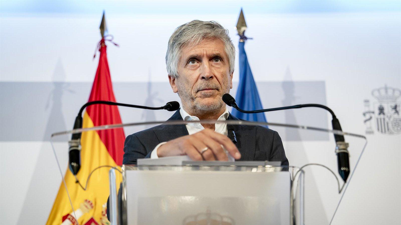 Marlaska niega que servicios secretos advirtieran de Ceuta