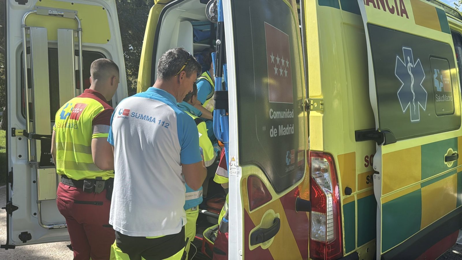 Fallece un trabajador de 54 años al volcar un dumper en el Parque Tierno Galván Fallece un trabajador de 54 años al volcar un dumper en el Parque Tierno Galván