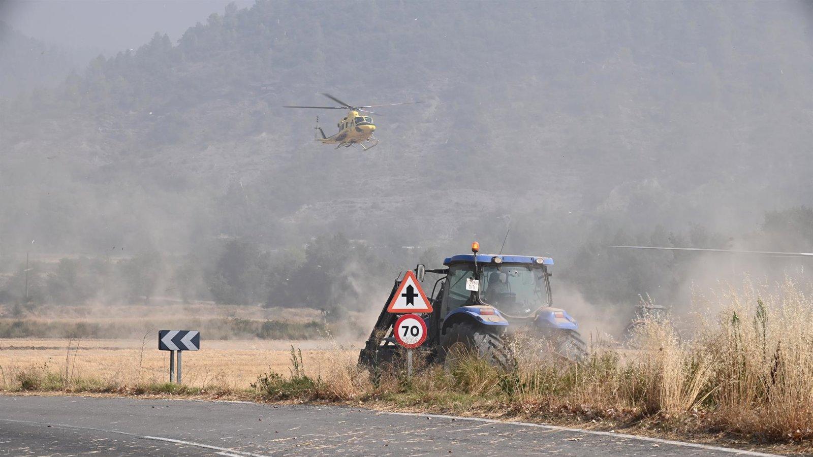 El incendio de Huesca alcanza 16.600 hectáreas y amenaza Jaca El incendio de Huesca alcanza 16.600 hectáreas y amenaza Jaca
