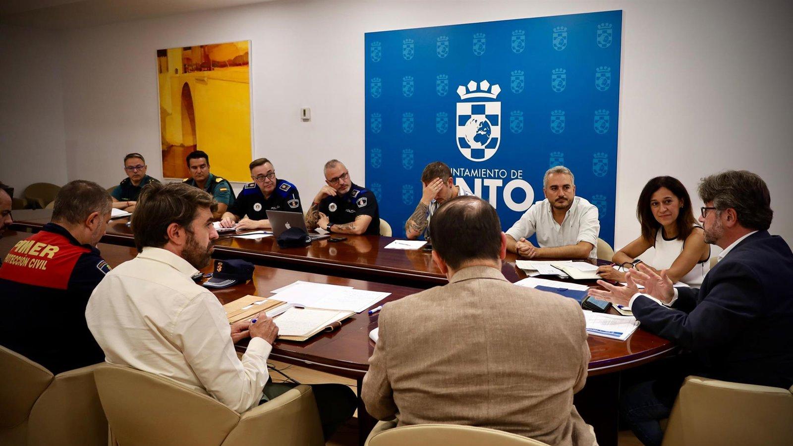 Pinto refuerza la seguridad en las fiestas de la Virgen con dispositivo especial