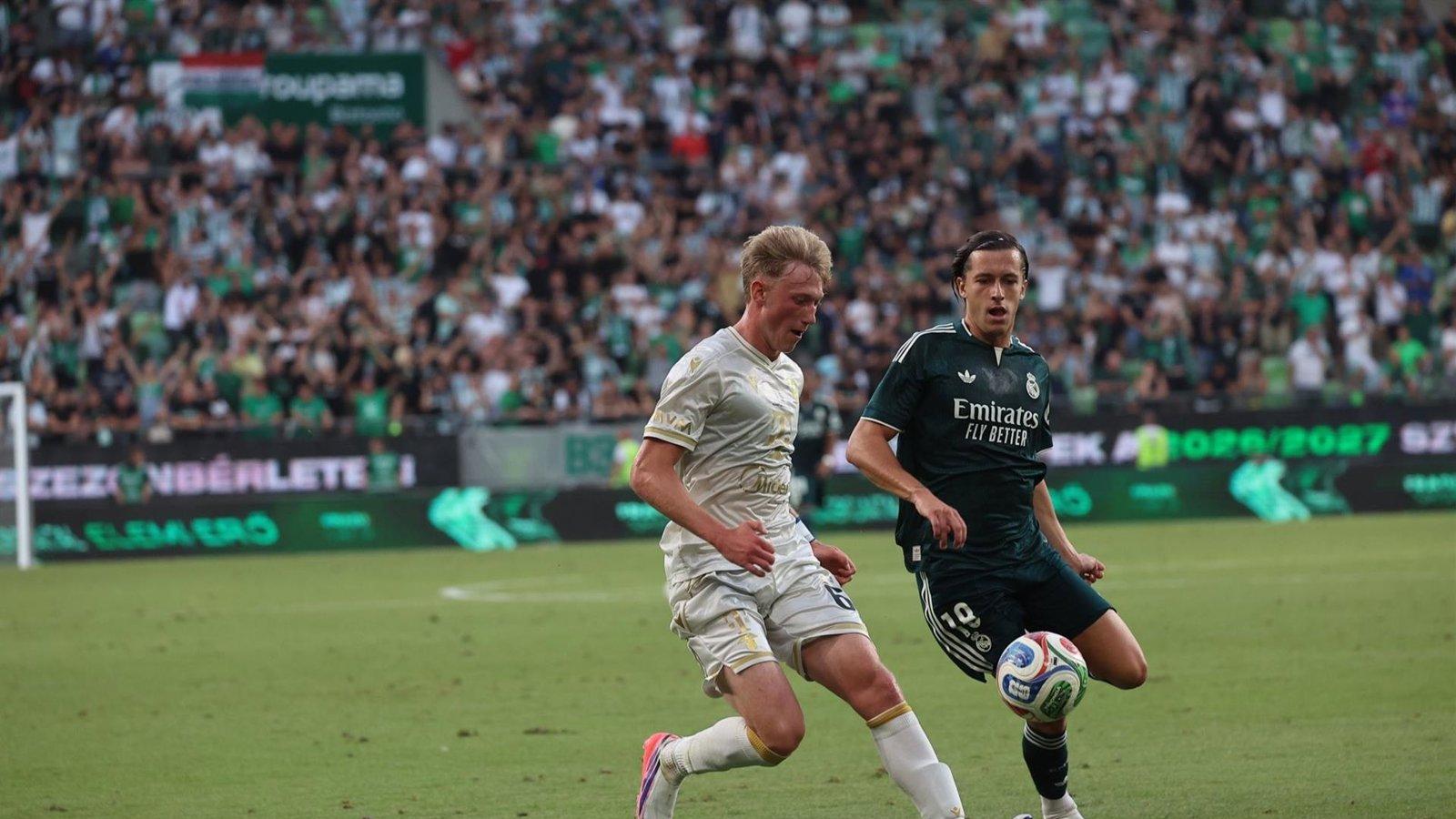 El Real Madrid vence al Ferencvaros 1-2 en Budapest El Real Madrid vence al Ferencvaros 1-2 en Budapest