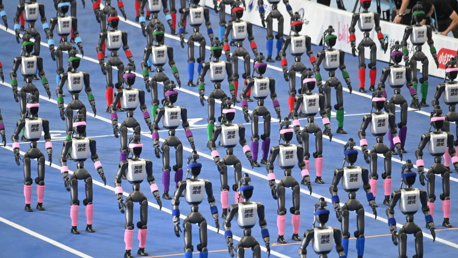 Un robot supera a Usain Bolt en los 100 metros