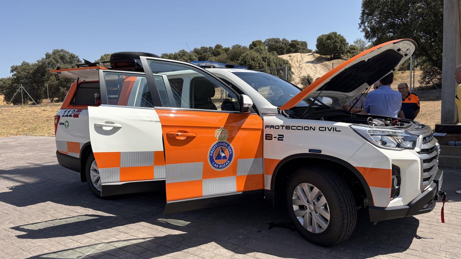 El Ayuntamiento de Las Rozas suma el undécimo vehículo de extinción a Protección Civil