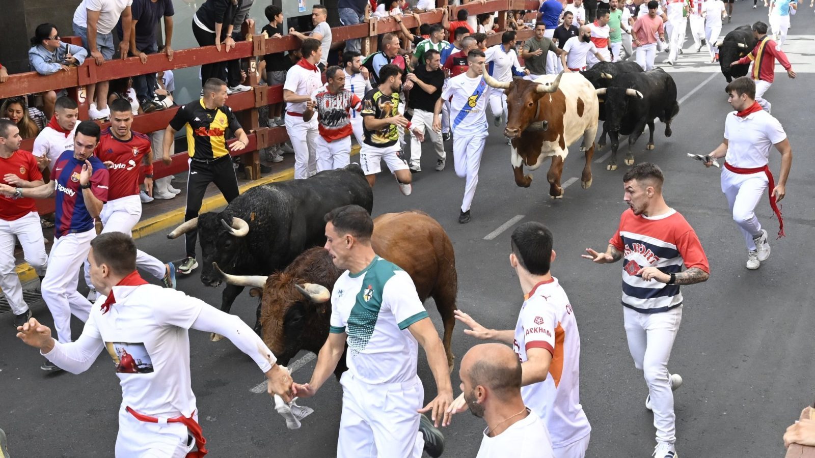 Diez heridos en el primer encierro de San Sebastián de los Reyes Diez heridos en el primer encierro de San Sebastián de los Reyes