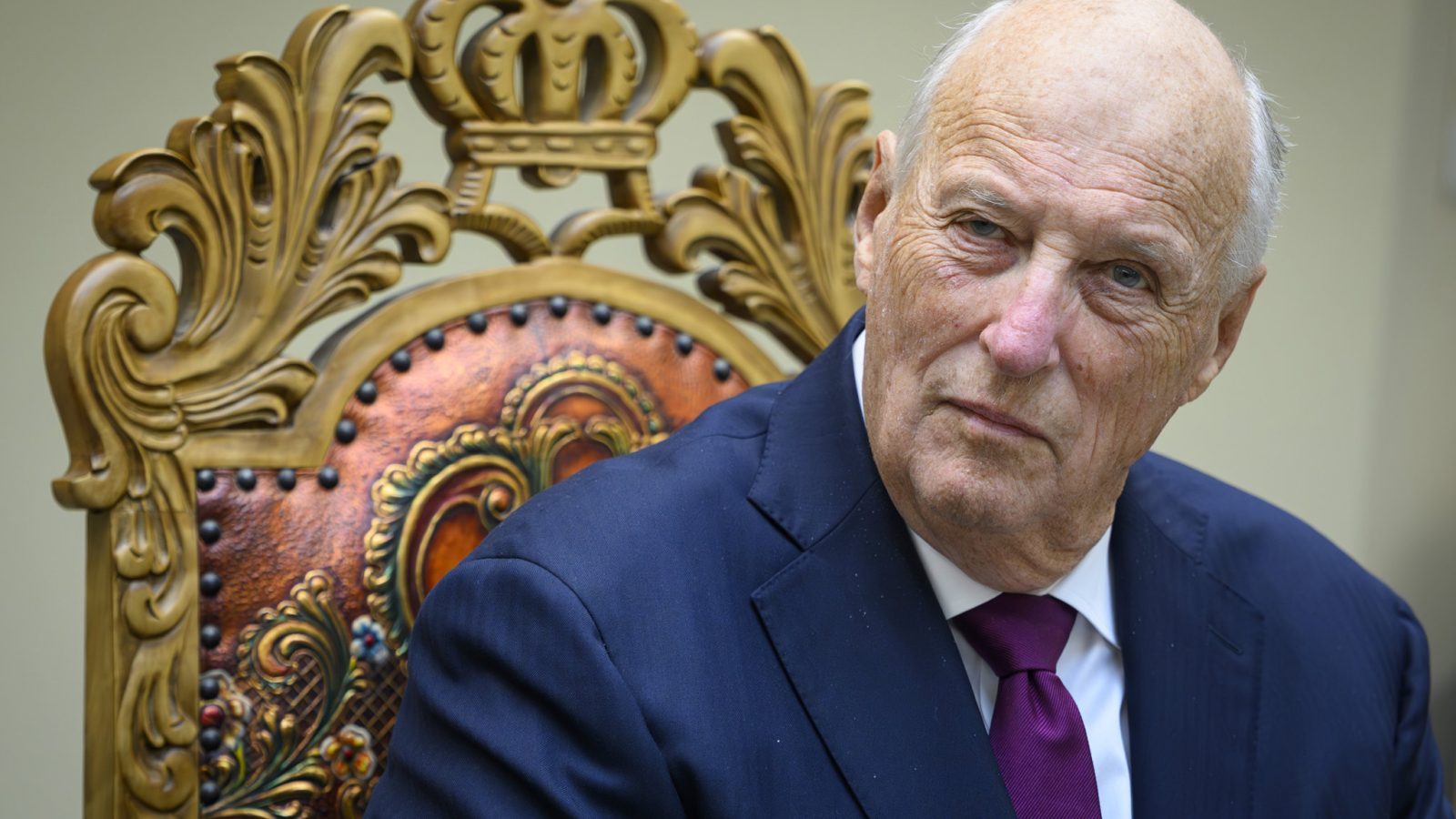 El rey Harald V de Noruega mejora de una infección