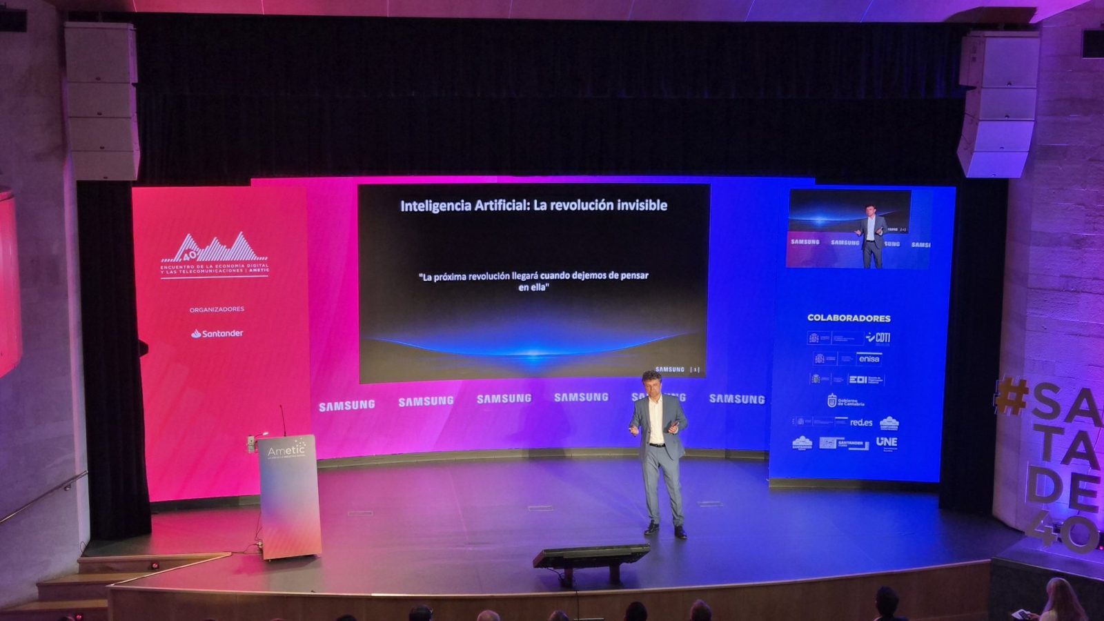Samsung aboga por pasar del hype de la IA a su utilidad real Samsung aboga por pasar del hype de la IA a su utilidad real