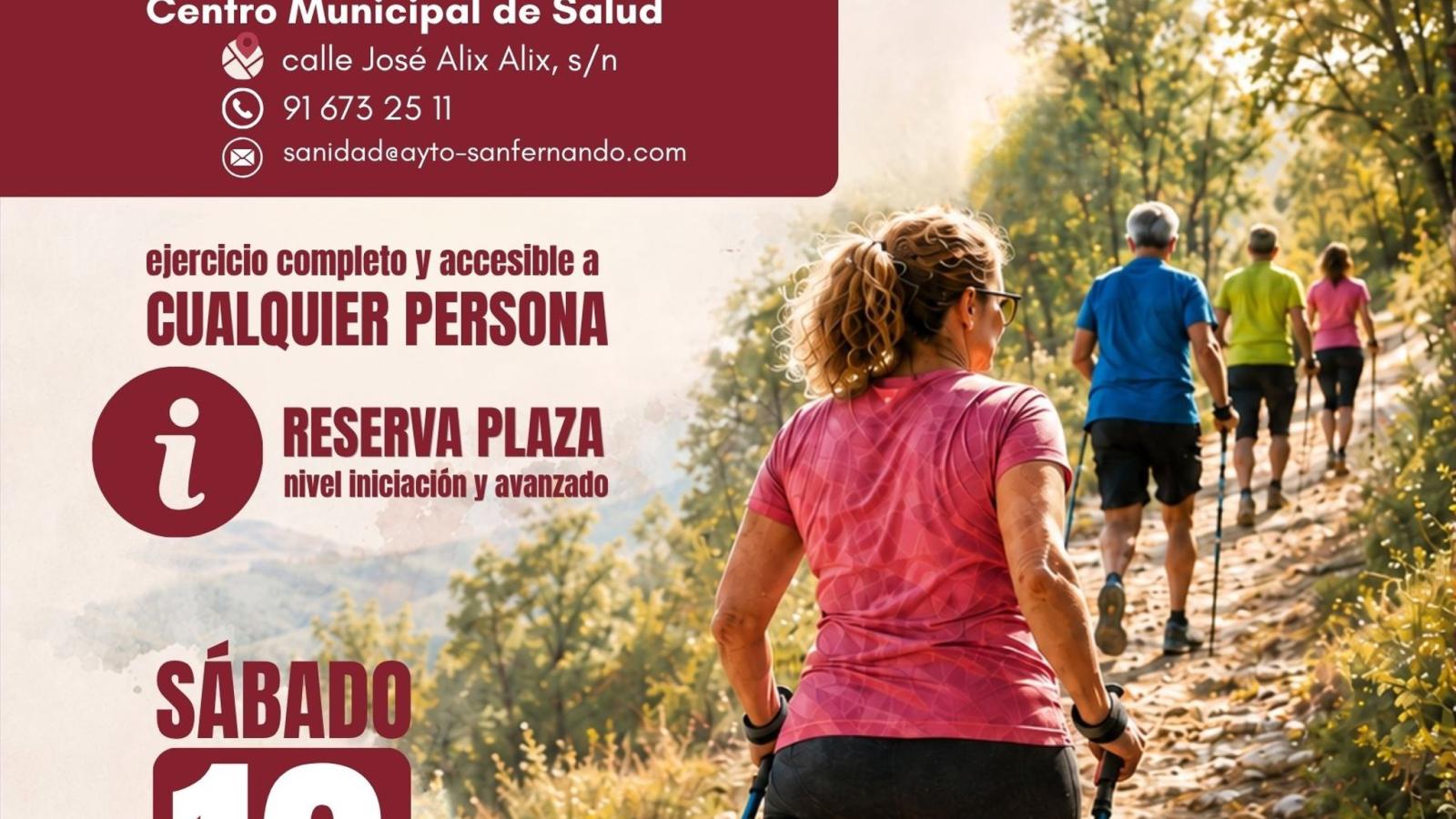 San Fernando de Henares lanza una Marcha Nórdica en septiembre