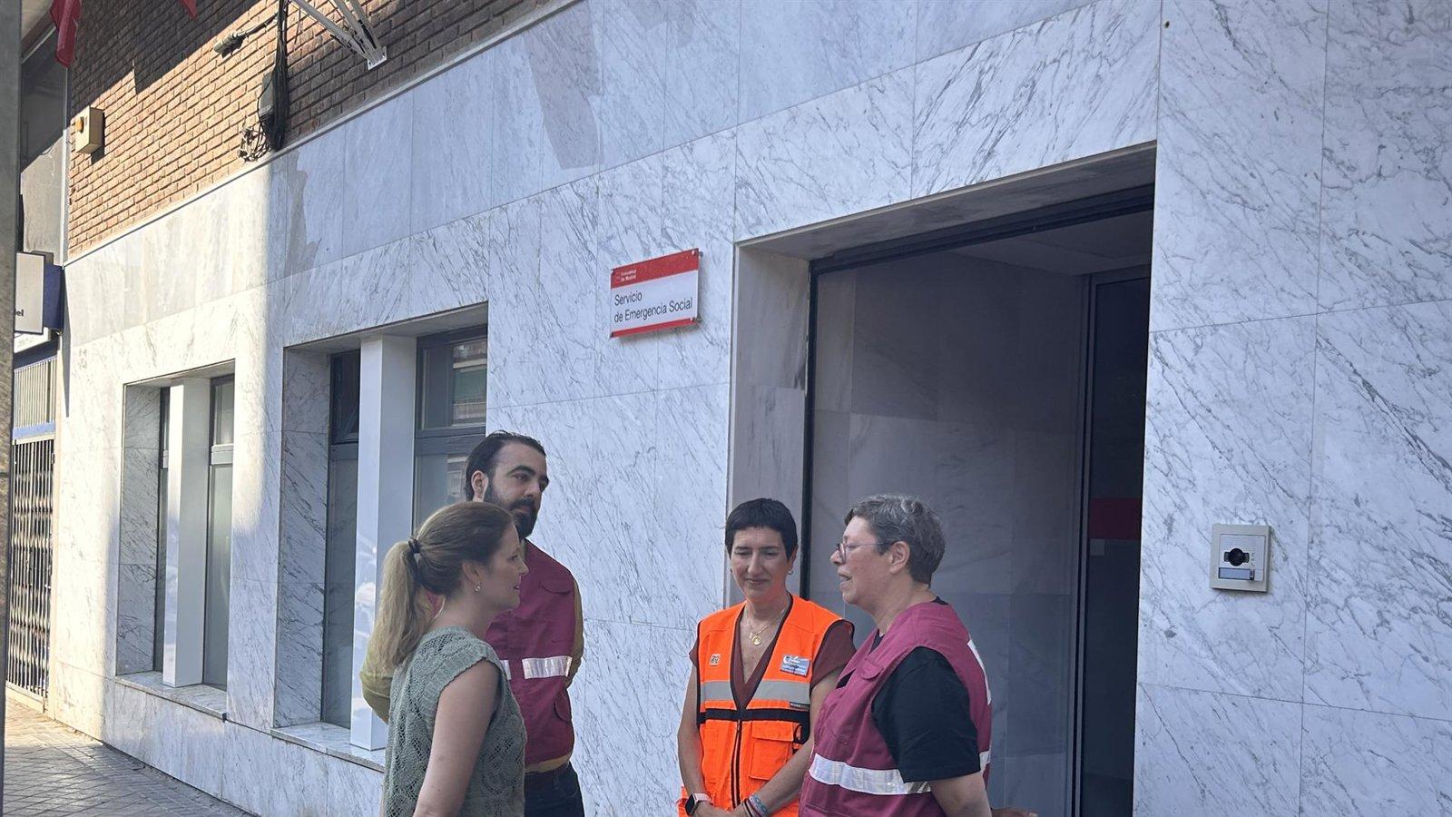 32 profesionales del Servicio Social atienden a 1.300 afectados del incendio 32 profesionales del Servicio Social atienden a 1.300 afectados del incendio