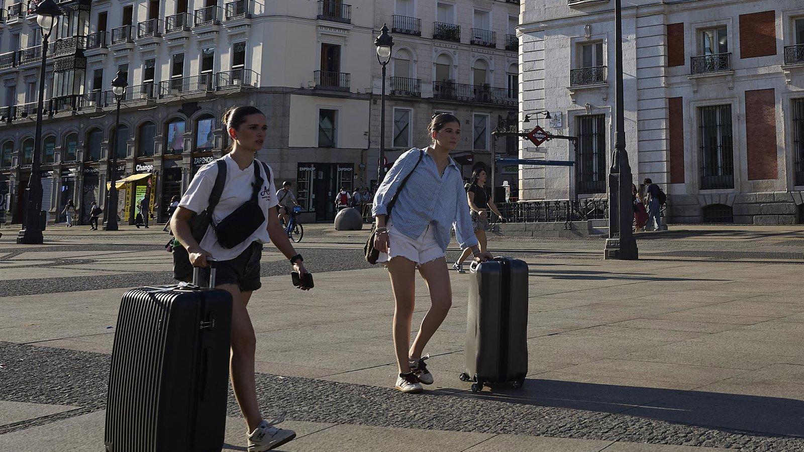 El turismo internacional crece un 11,4% en gasto en Madrid El turismo internacional crece un 11,4% en gasto en Madrid