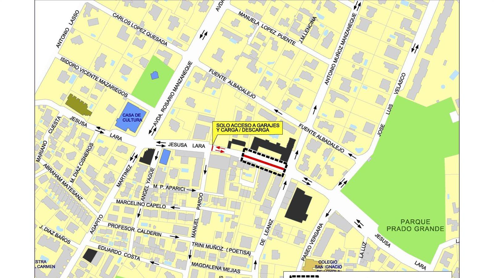 Torrelodones cierra una calle por un mes por reparación de un socavón Torrelodones cierra una calle por un mes por reparación de un socavón