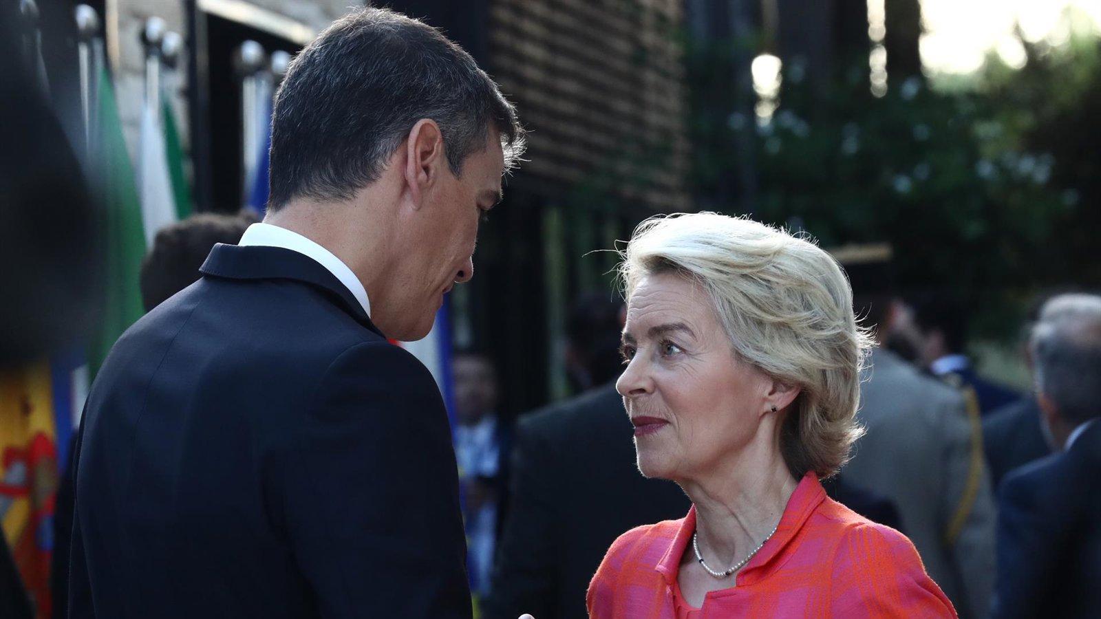 Von der Leyen respalda a España y rechaza la presión migratoria de Marruecos Von der Leyen respalda a España y rechaza la presión migratoria de Marruecos