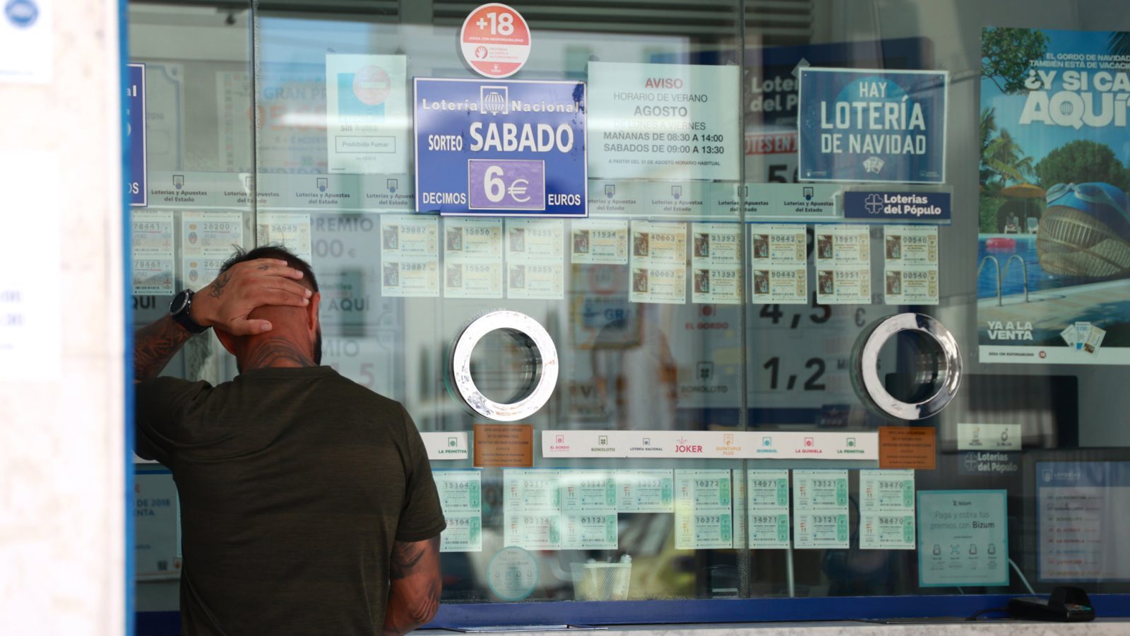 Un afortunado madrileño gana 2.068.417 euros en la Bonoloto Un afortunado madrileño gana 2.068.417 euros en la Bonoloto