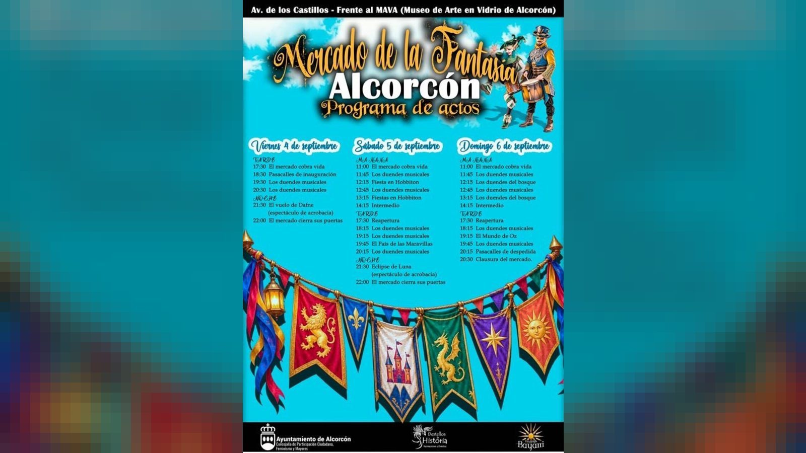 Alcorcón celebra el Mercado de la Fantasía del 4 al 6 de septiembre Alcorcón celebra el Mercado de la Fantasía del 4 al 6 de septiembre