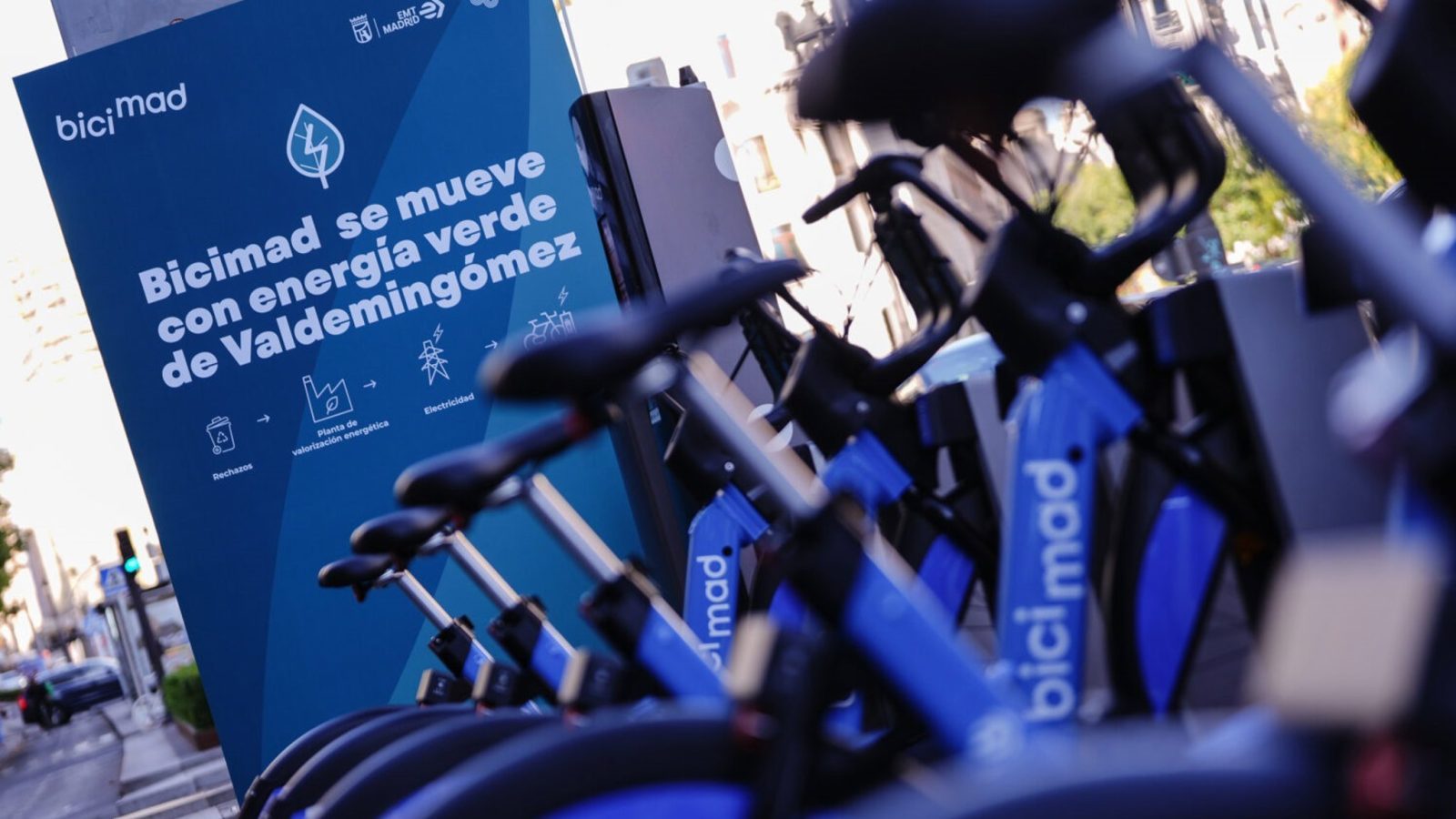 Madrid alimenta Bicimad con energía de residuos en Valdemingómez Madrid alimenta Bicimad con energía de residuos en Valdemingómez