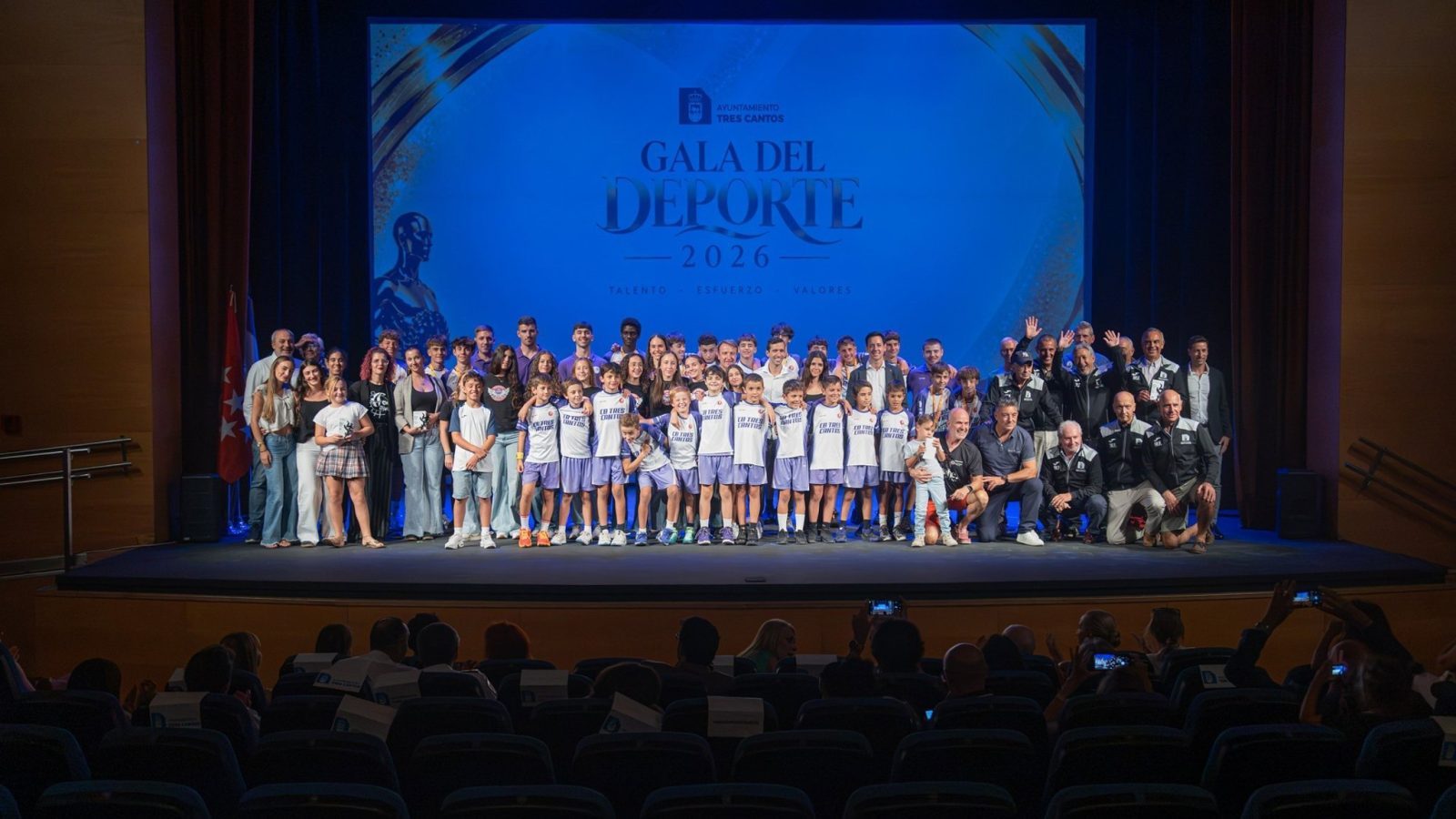 Tres Cantos reconoce el talento de once figuras del deporte Tres Cantos reconoce el talento de once figuras del deporte