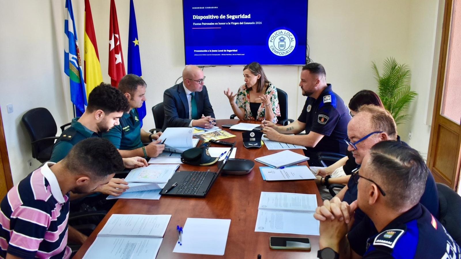 Ciempozuelos refuerza su seguridad en las fiestas patronales del 11 al 15 de septiembre Ciempozuelos refuerza su seguridad en las fiestas patronales del 11 al 15 de septiembre