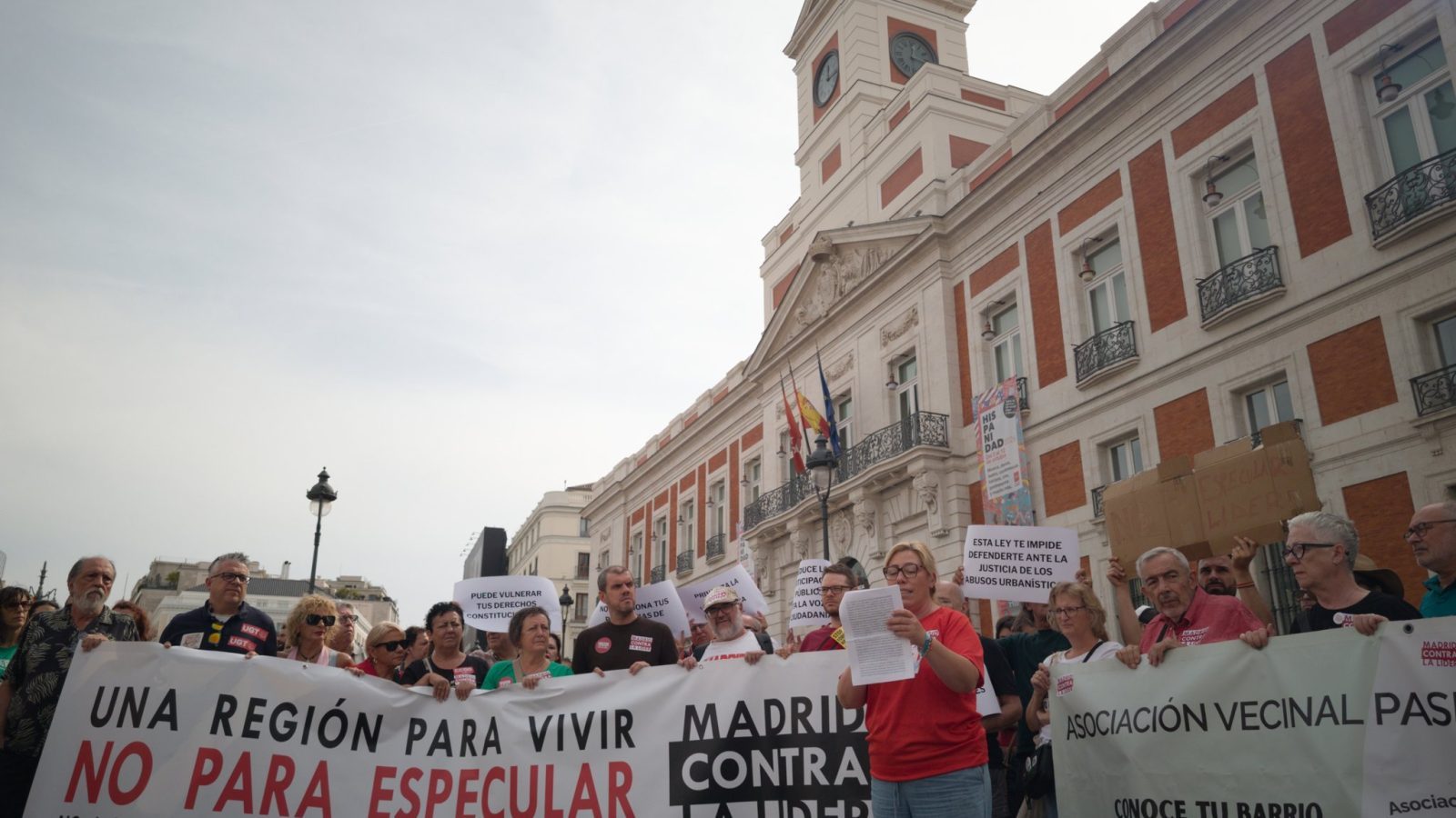 Colectivos vecinales se movilizan contra la Ley LIDER en Madrid Colectivos vecinales se movilizan contra la Ley LIDER en Madrid
