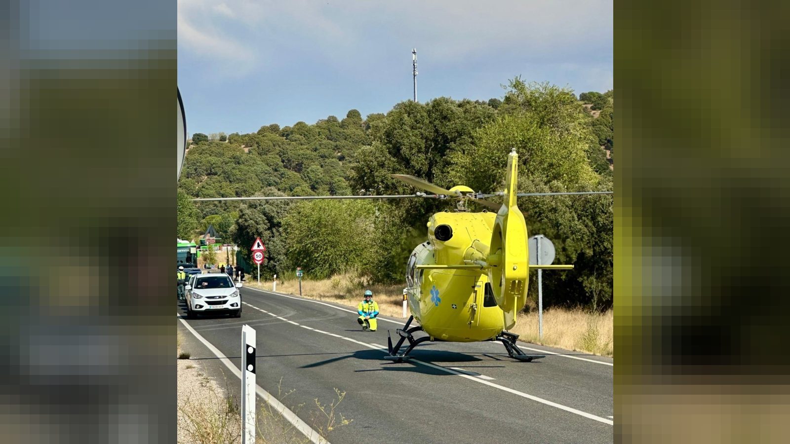 Dos personas resultan heridas de gravedad tras un choque entre turismos en la M-507 en Aldea del Fresno Dos personas resultan heridas de gravedad tras un choque entre turismos en la M-507 en Aldea del Fresno