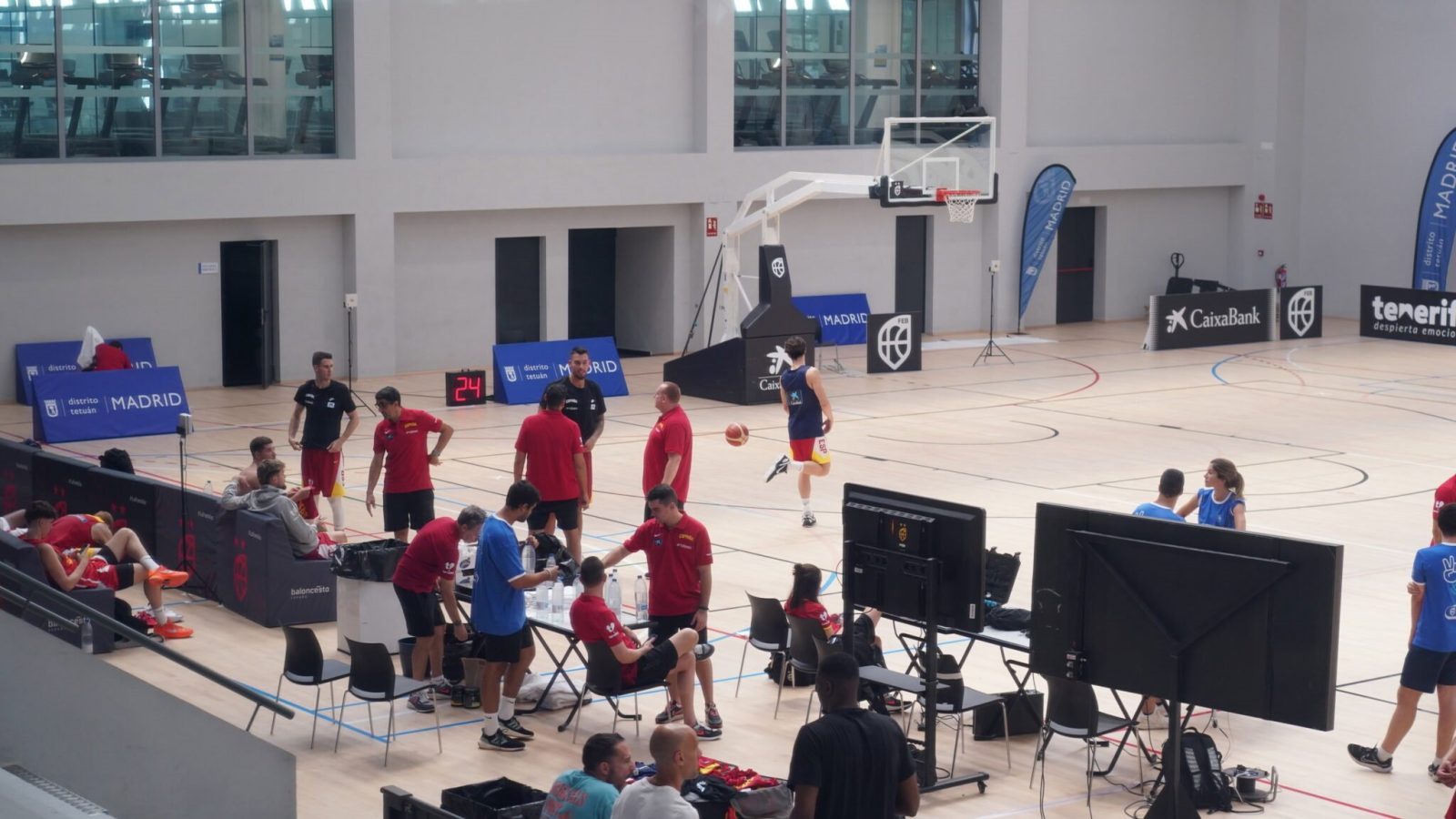 Los distritos de Madrid tendrán baloncesto hasta el Eurobasket