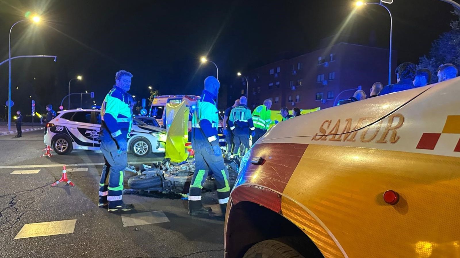Fallece un motorista de 47 años en Latina tras chocar con un turismo Fallece un motorista de 47 años en Latina tras chocar con un turismo