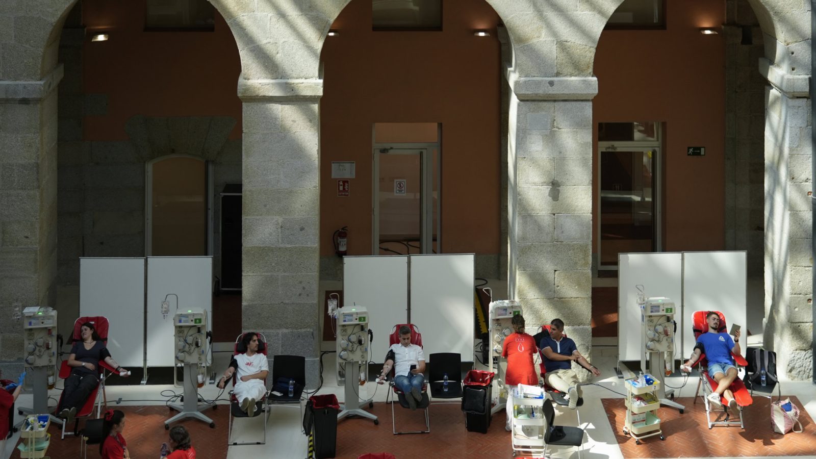 Maratón de donación de sangre en La Real Casa de Correos