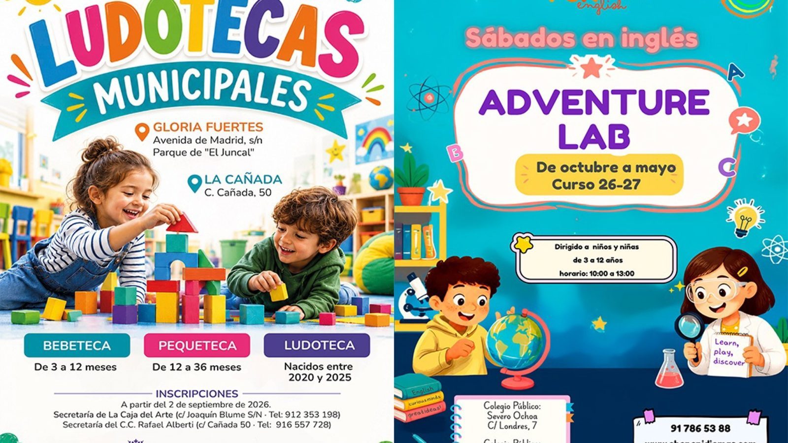 Torrejón amplía las actividades extraescolares en los colegios Torrejón amplía las actividades extraescolares en los colegios