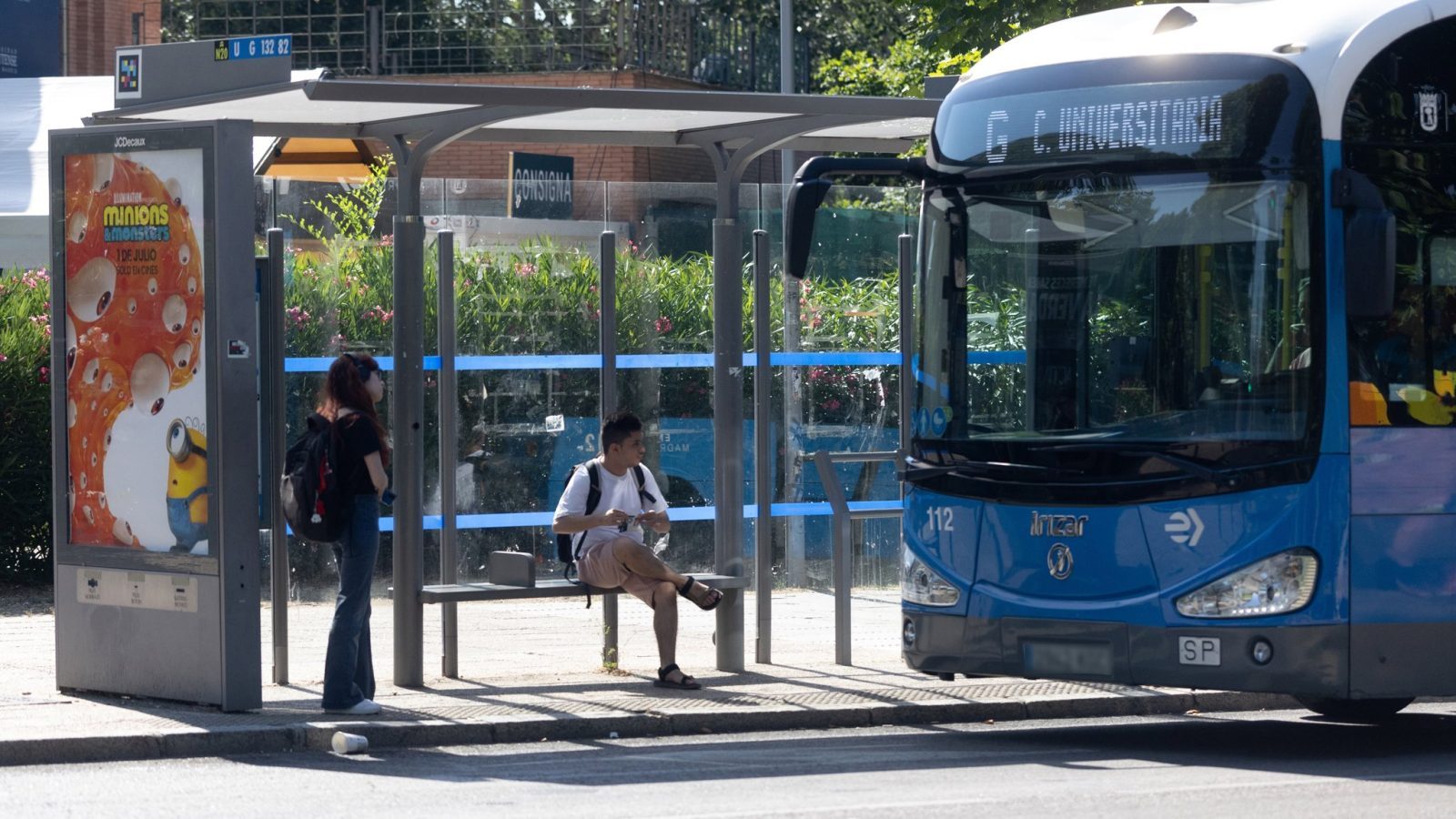 La EMT anota un descenso del 11,6% en julio y Metro de Madrid cae un 0,2%