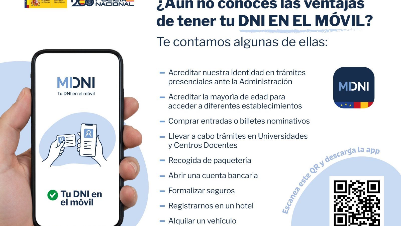 El Gobierno insiste en el uso del DNI digital para votar El Gobierno insiste en el uso del DNI digital para votar