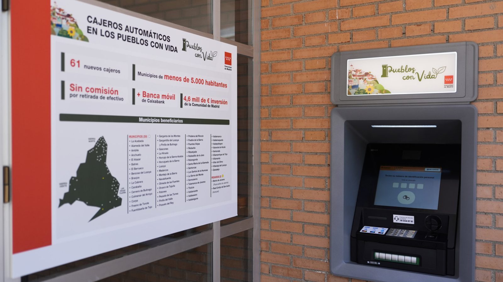 Los cajeros rurales de Madrid suman 6.044 operaciones Los cajeros rurales de Madrid suman 6.044 operaciones