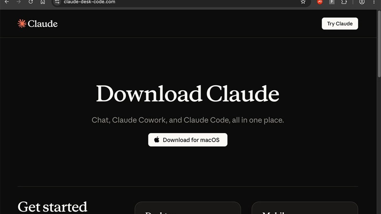 Una versión falsa de Claude pone en riesgo a usuarios de Mac Una versión falsa de Claude pone en riesgo a usuarios de Mac