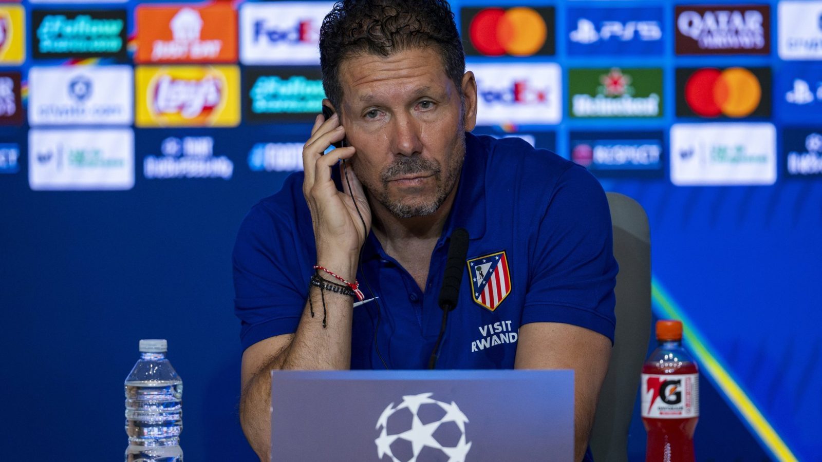 Simeone exige más al Atlético pese a su buena racha Simeone exige más al Atlético pese a su buena racha
