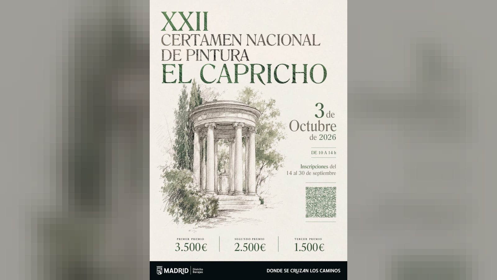 El Capricho acoge su XXII Certamen de Pintura El Capricho acoge su XXII Certamen de Pintura