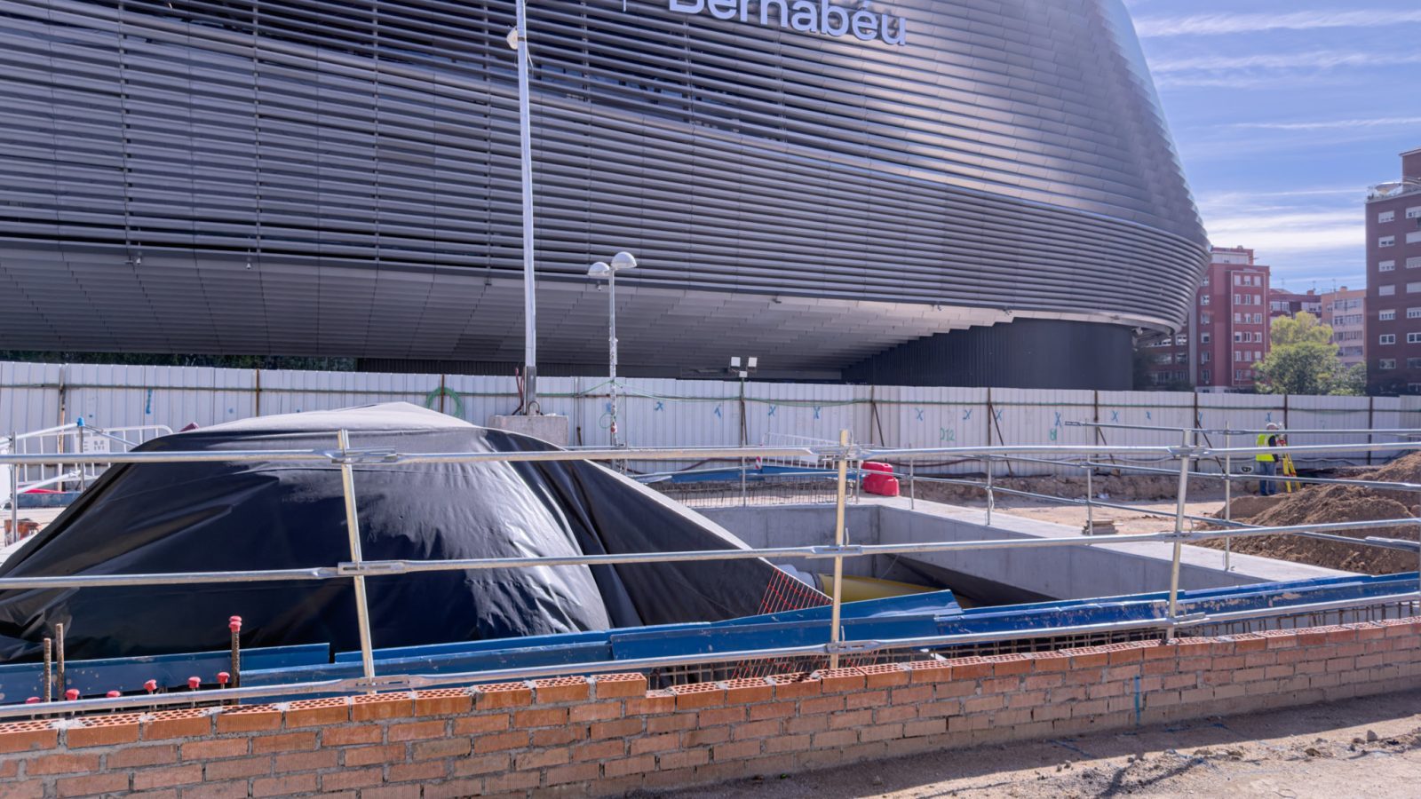 Ejecutadas al 70% las obras de la futura estación de Bernabéu
