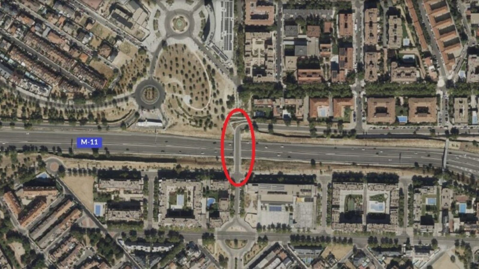 Comienzan las obras en el puente de la calle Artemisa en Barajas Comienzan las obras en el puente de la calle Artemisa en Barajas