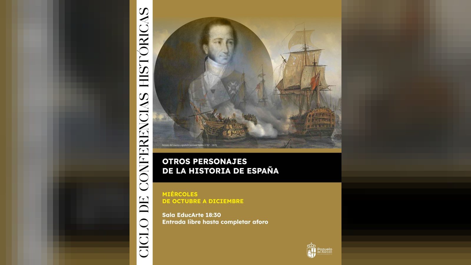 El Ayuntamiento de Pozuelo de Alarcón programa un ciclo de conferencias sobre personajes de la historia de España El Ayuntamiento de Pozuelo de Alarcón programa un ciclo de conferencias sobre personajes de la historia de España