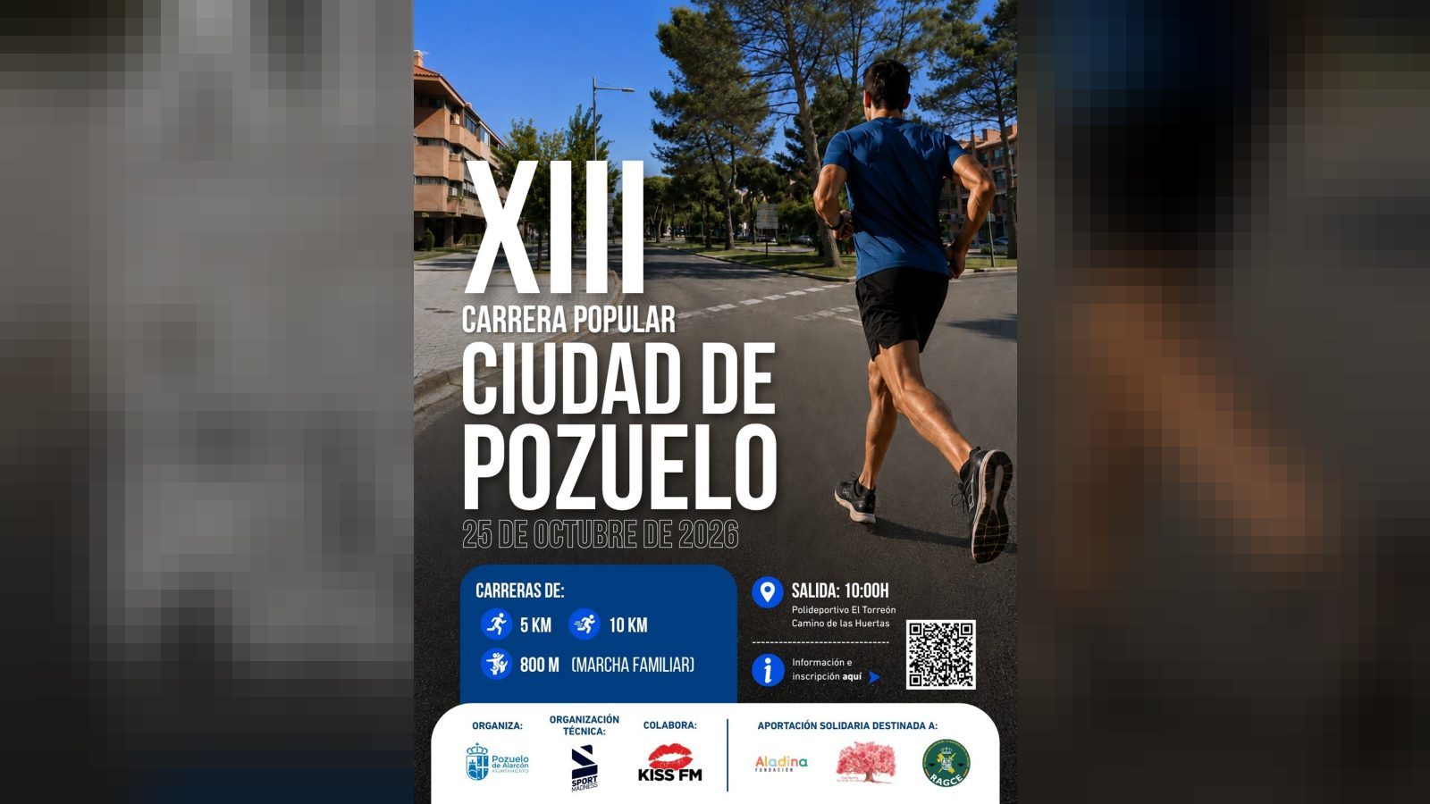 Pozuelo organiza este domingo la XIII carrera popular del municipio Pozuelo organiza este domingo la XIII carrera popular del municipio