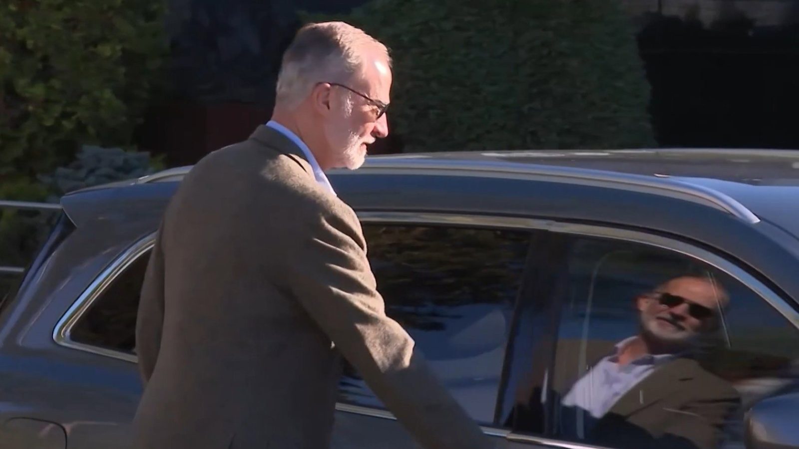 Felipe VI regresa a Madrid tras ser operado de cataratas Felipe VI regresa a Madrid tras ser operado de cataratas