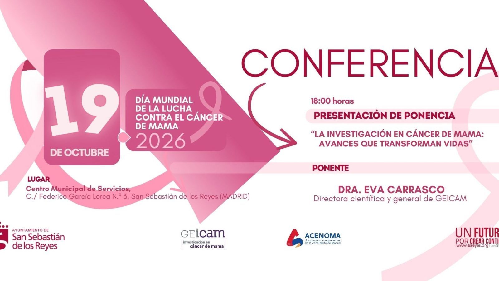 Eva Carrasco diserta en San Sebastián sobre el cáncer de mama Eva Carrasco diserta en San Sebastián sobre el cáncer de mama