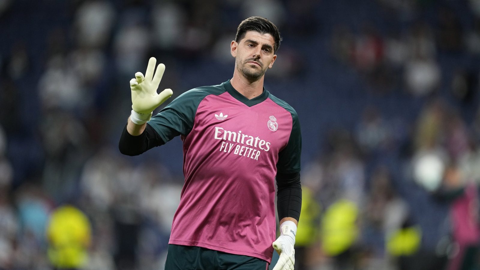 Courtois, baja de última hora para el Clásico Courtois, baja de última hora para el Clásico