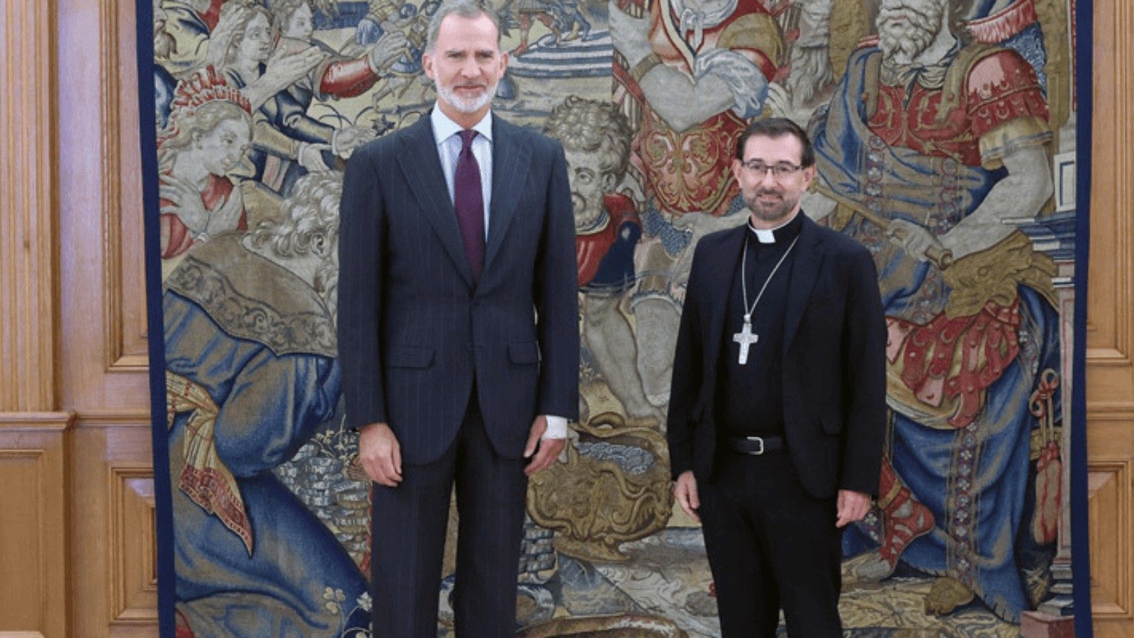 El rey Felipe VI recibe a José Cobo, cardenal arzobispo de Madrid El rey Felipe VI recibe a José Cobo, cardenal arzobispo de Madrid