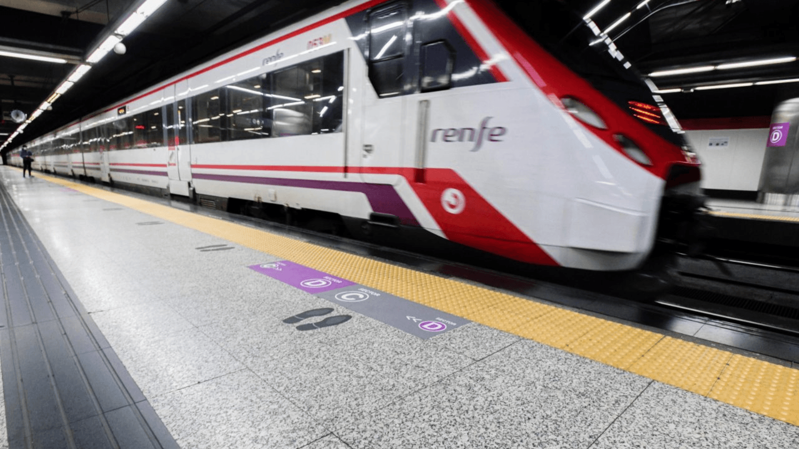 Cortada la circulación del cercanías en Villalba por aviso de bomba