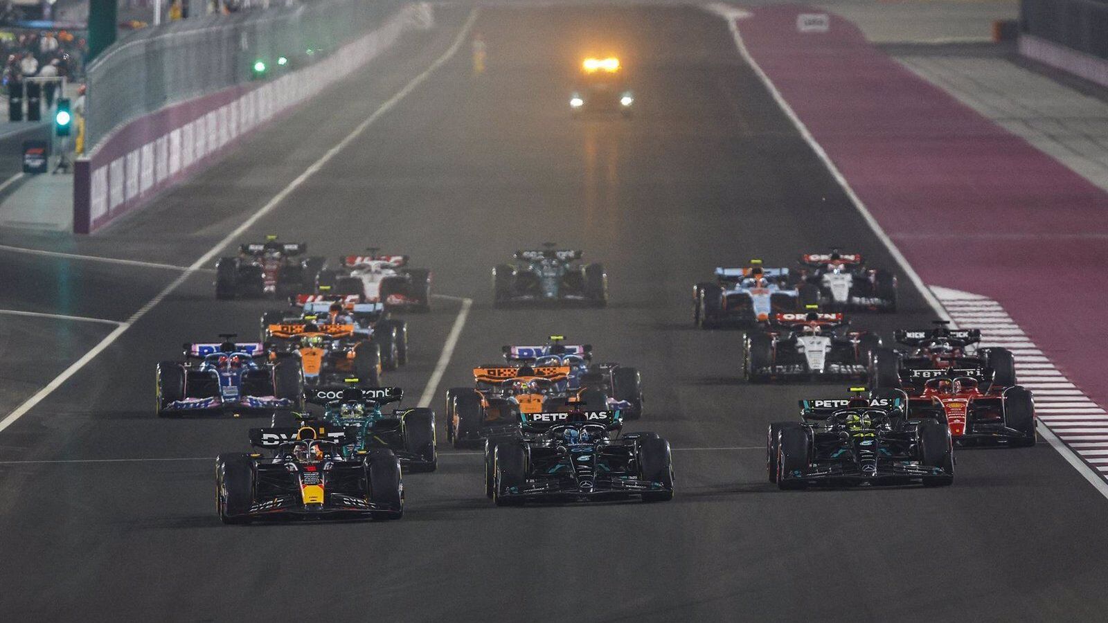 Los pilotos muestran su enfado tras el "peligroso" Gran Premio de Catar de Fórmula 1