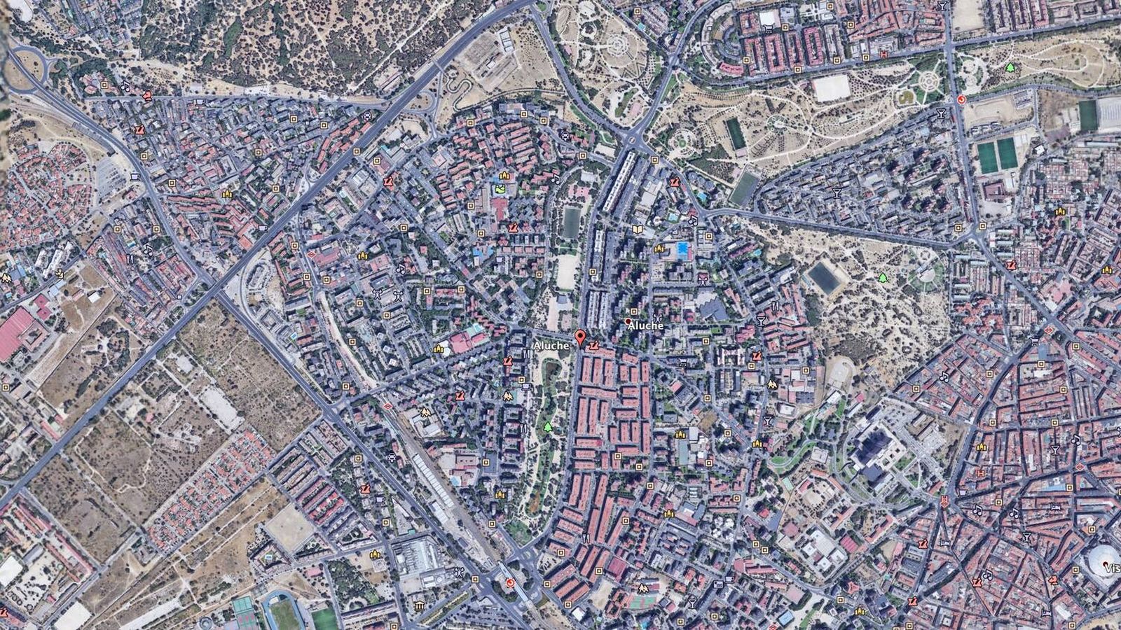 Herido grave un joven de 20 años tras ser atropellado por un turismo en Aluche