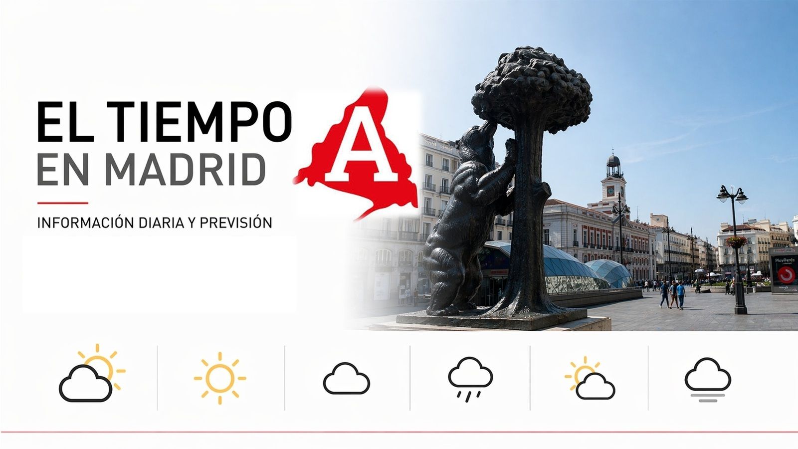 Aemet prevé en la Comunidad de Madrid un ligero ascenso de las temperaturas máximas, salvo en la Sierra, y leve calima