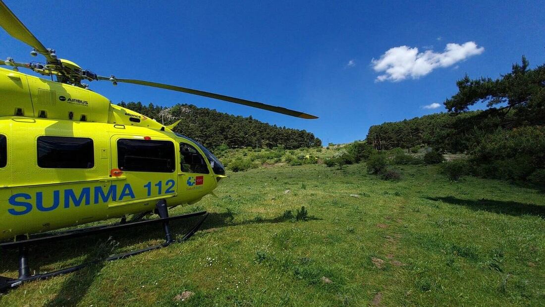 Fallece un motorista de 40 años tras perder el control e impactar contra una señal de tráfico en Soto del Real