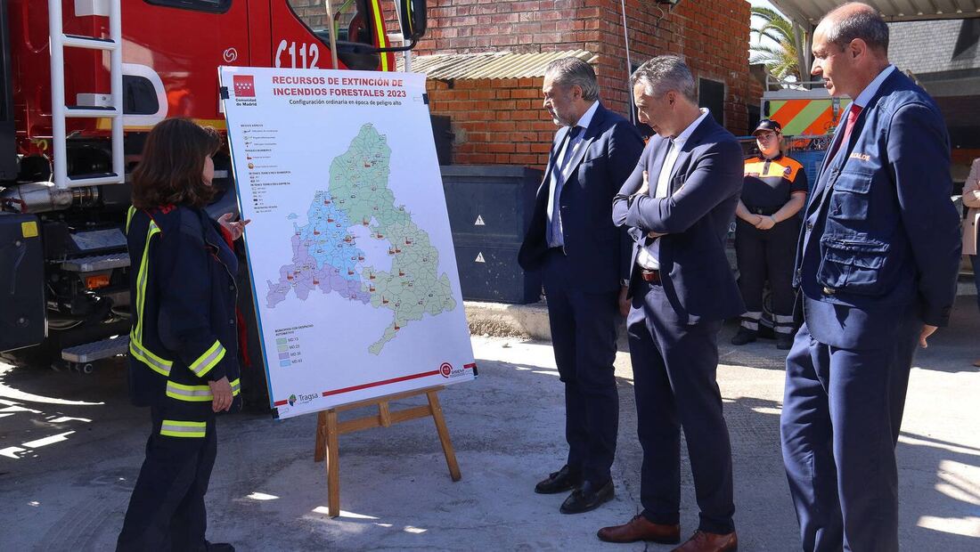 Nuevo Punto de Fuego Forestal en Sevilla la Nueva para apoyar las labores de prevención y extinción
