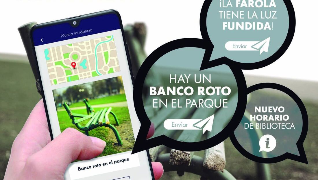Sevilla la Nueva implanta un nuevo servicio de incidencias a través de una APP de Móvil